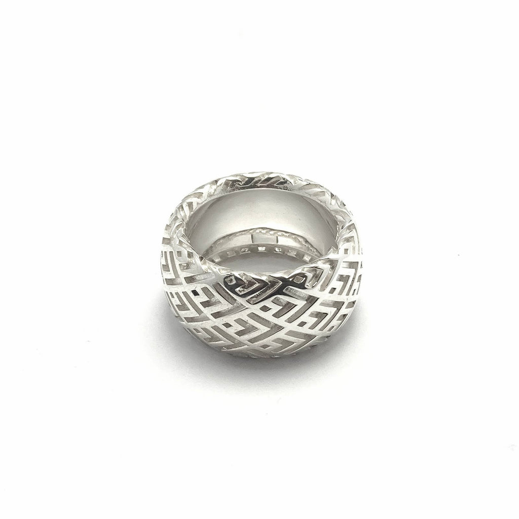 DRAVOR silver ring Argento 925