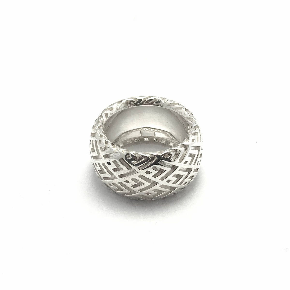 DRAVOR silver ring Argento 925