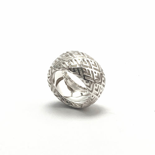DRAVOR silver ring Argento 925