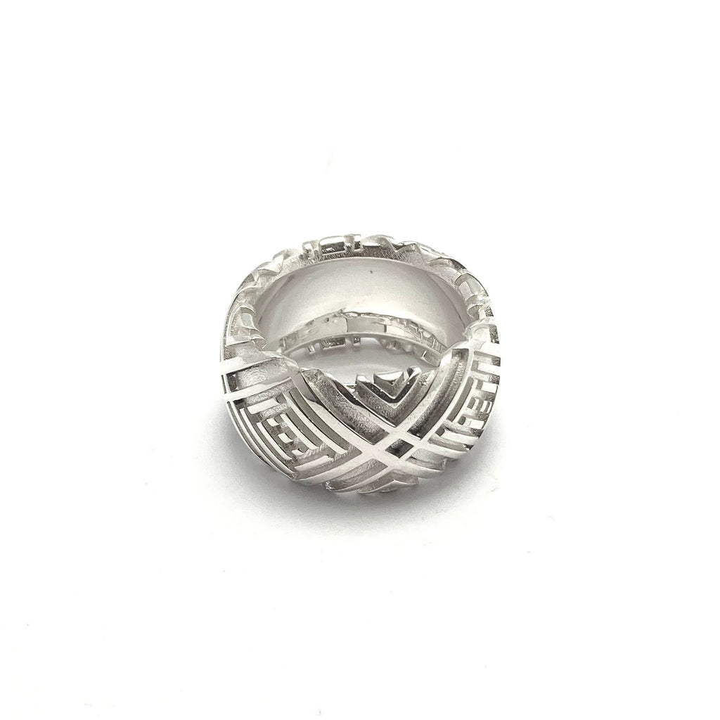 DRAX silver ring Argento 925