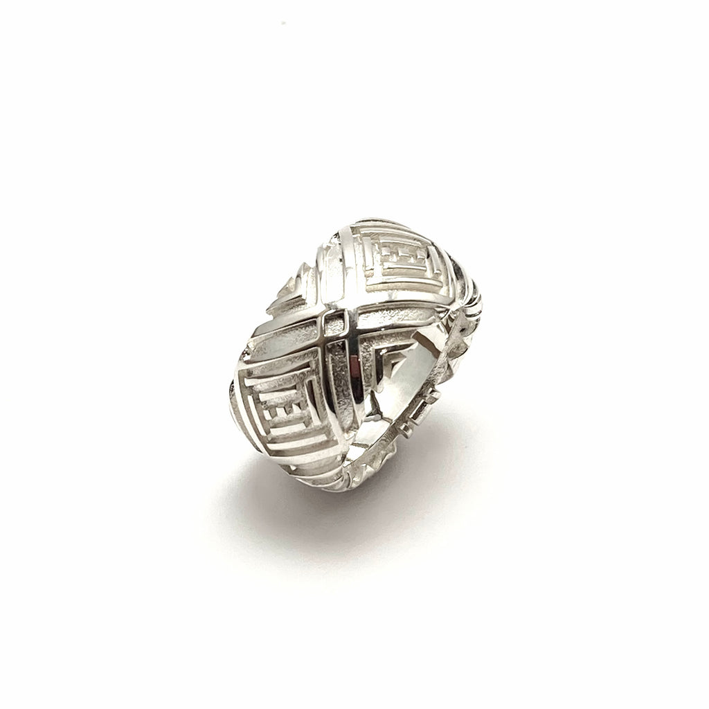 DRAX silver ring Argento 925