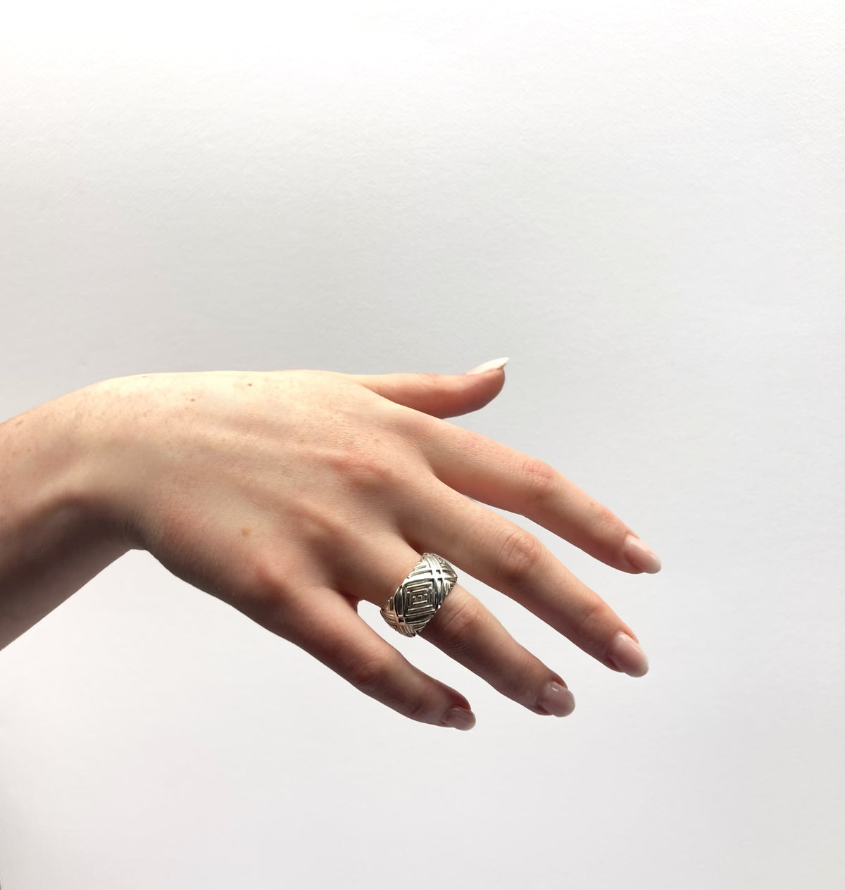 DRAX silver ring Argento 925