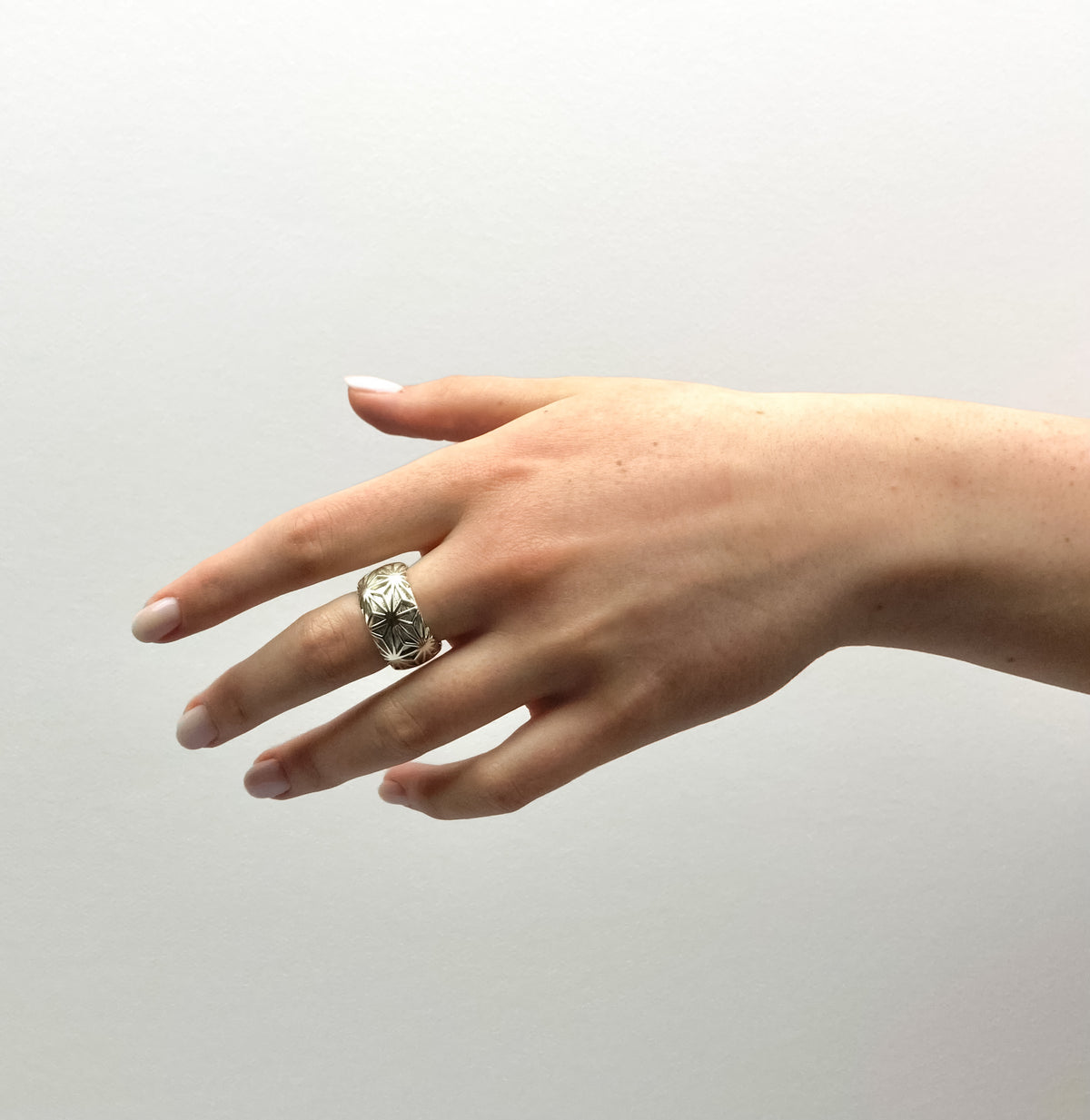 HOSHI silver ring Argento 925