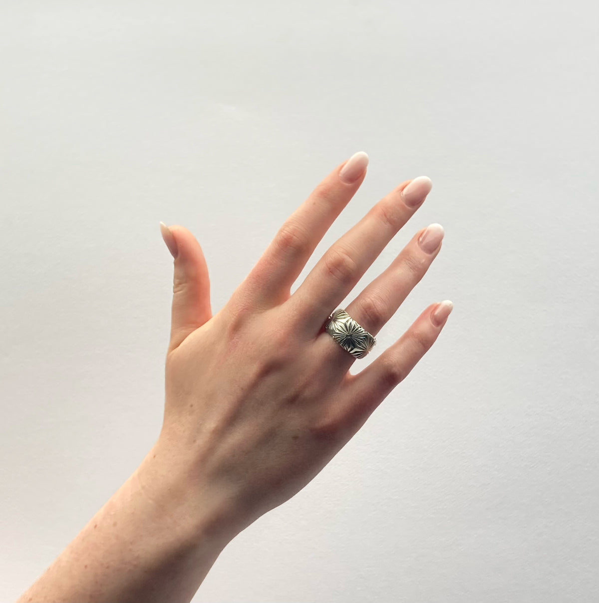 JUGAAD silver ring Argento 925