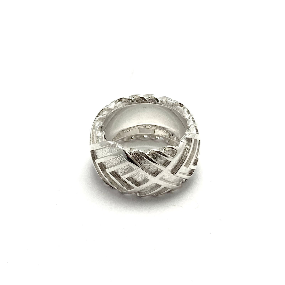 MIRAGE silver ring Argento 925