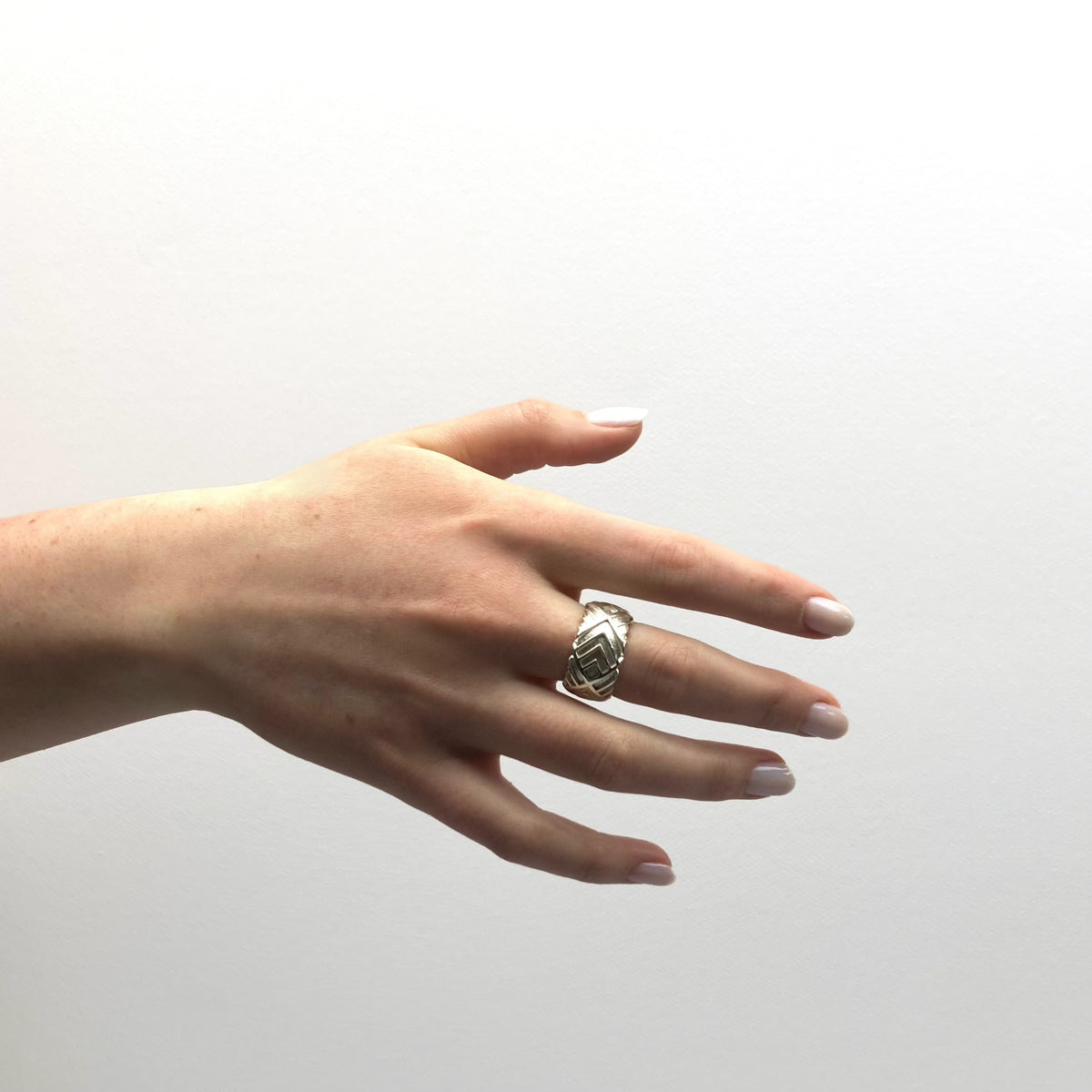 MIRAGE silver ring Argento 925
