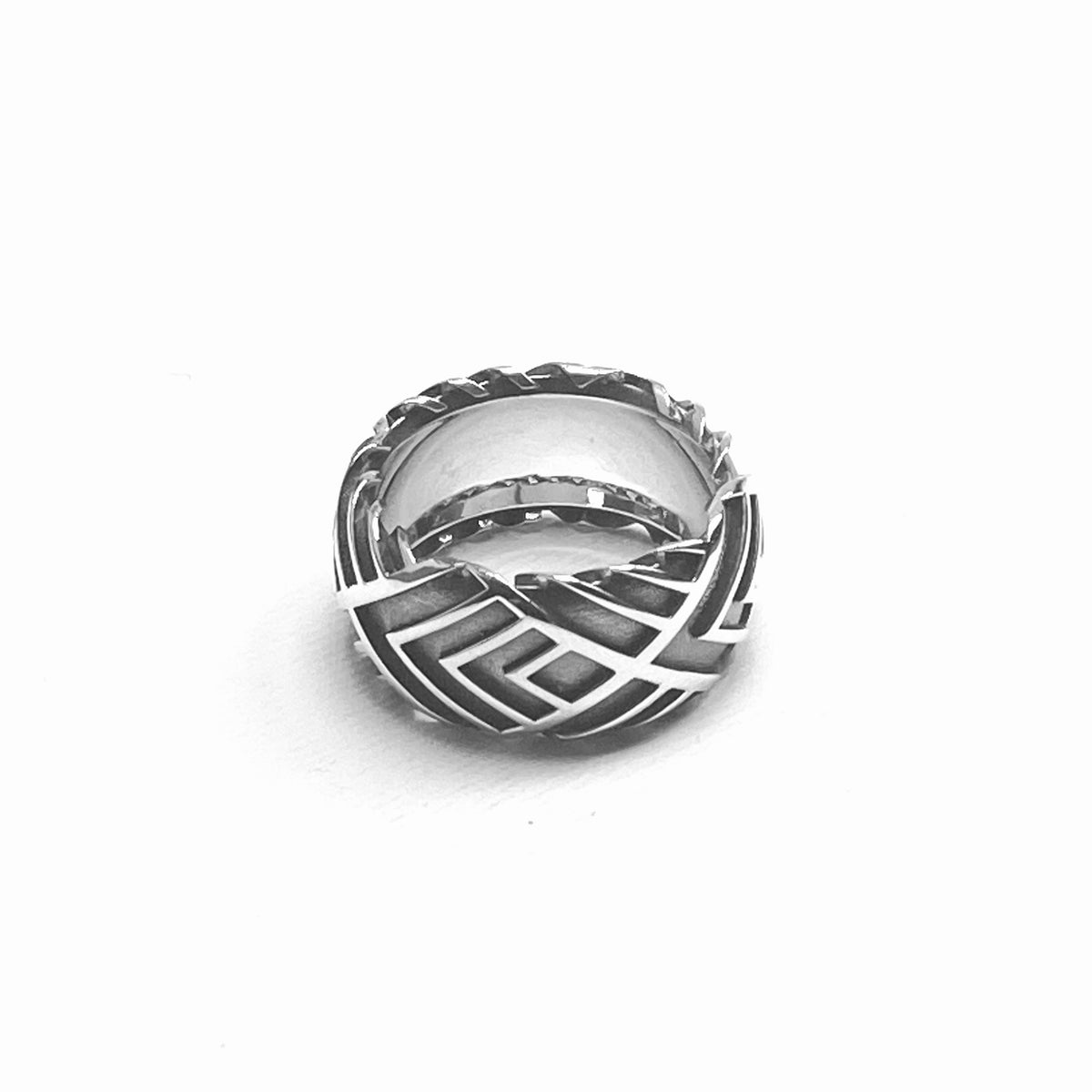 MIRAGE silver ring Argento 925