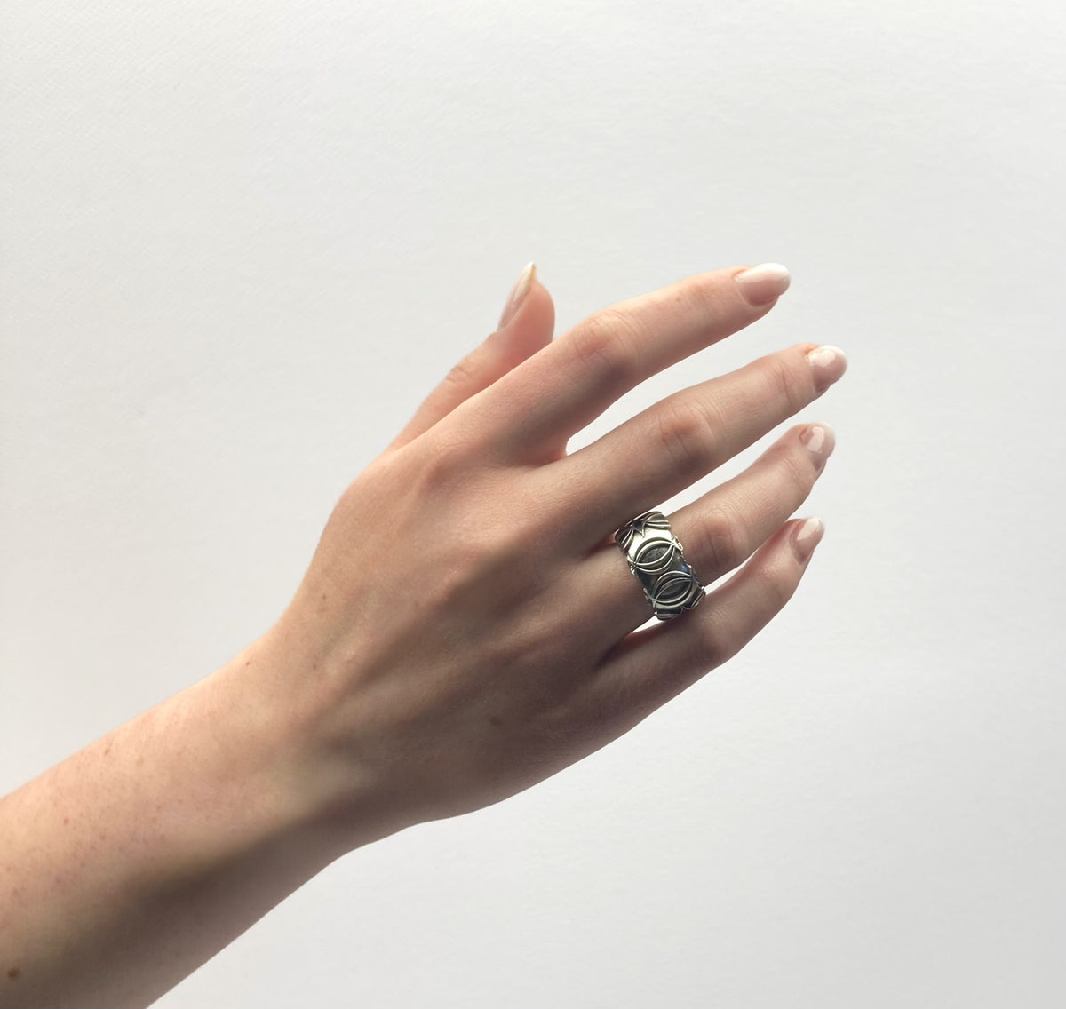 NEXUS silver ring Argento 925