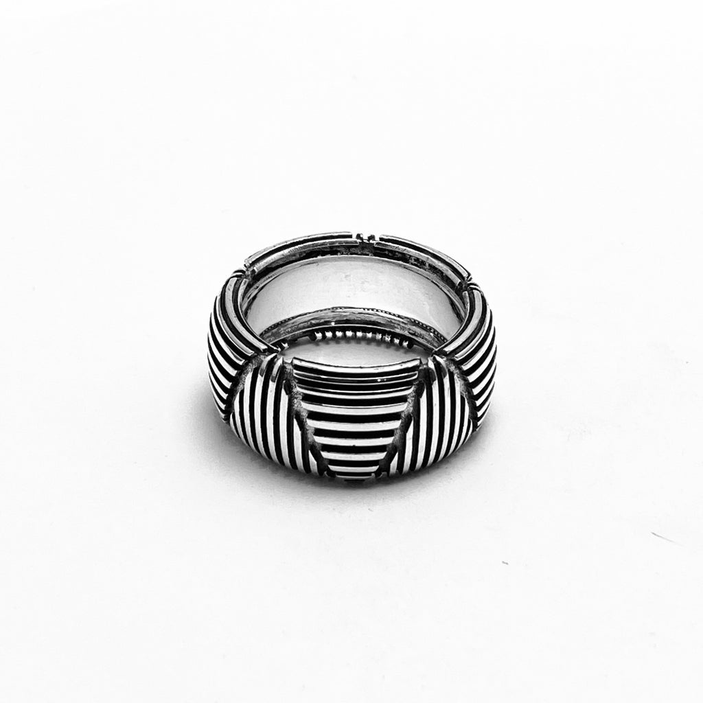 KOMOREBI silver ring Argento 925