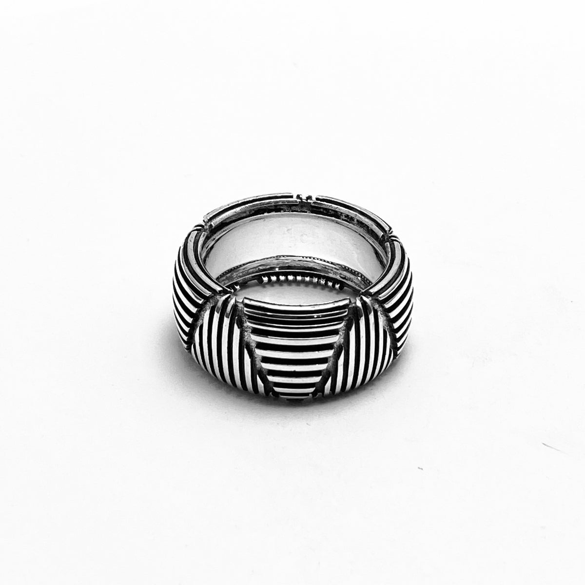 KOMOREBI silver ring Argento 925