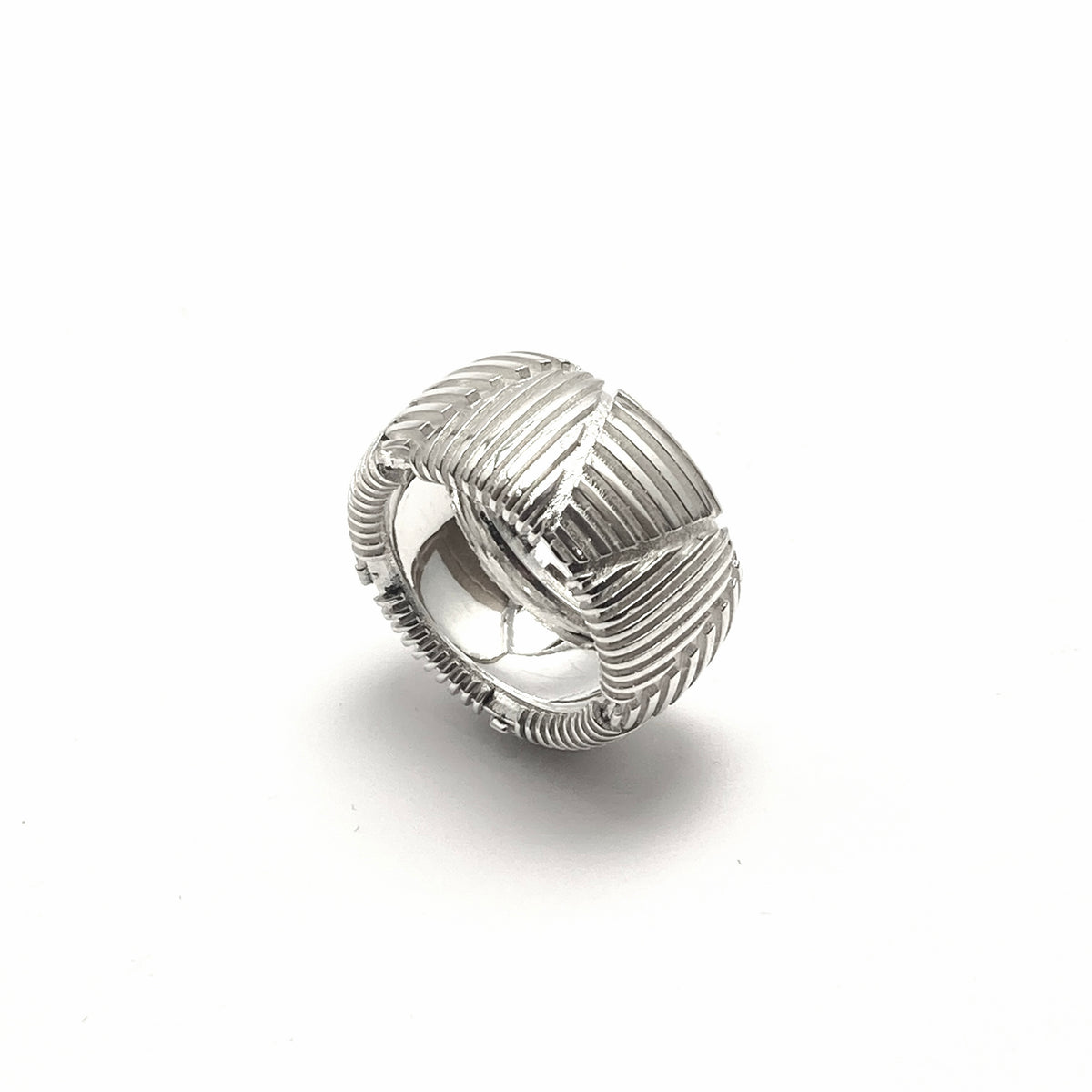 KOMOREBI silver ring Argento 925