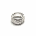 KOMOREBI silver ring Argento 925